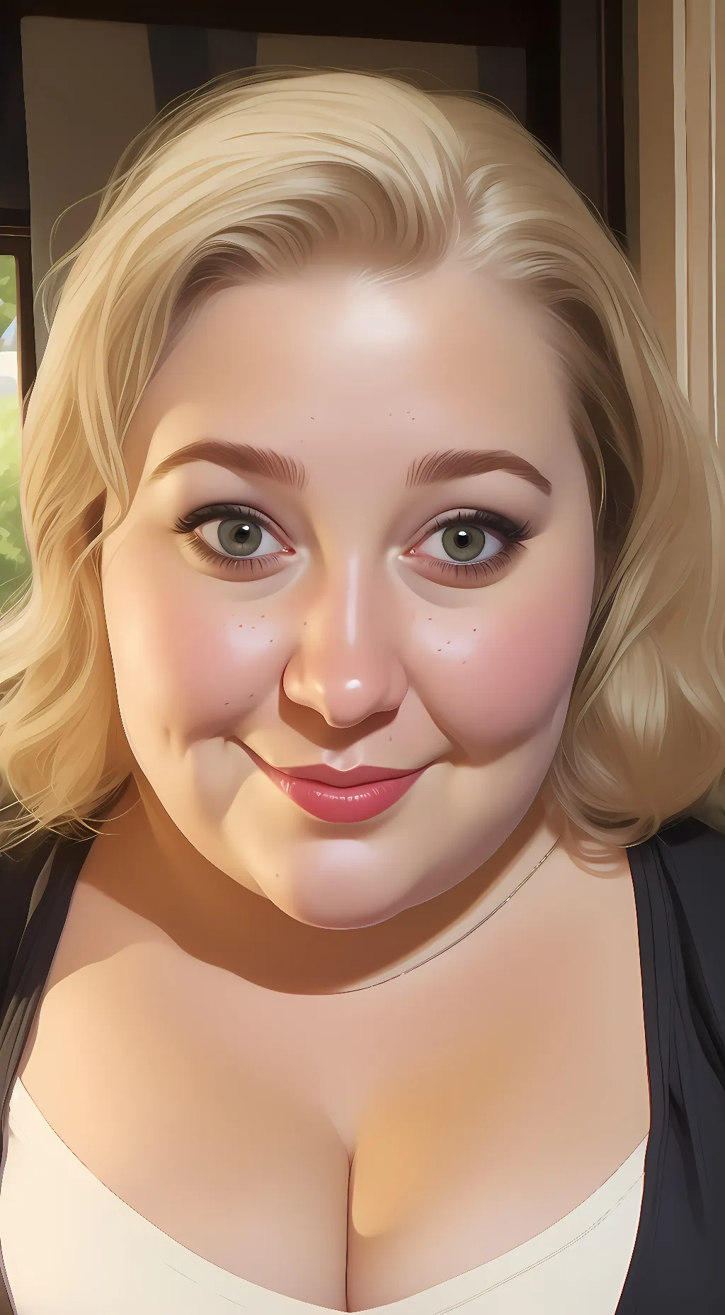 ai character: candy  griffin  background