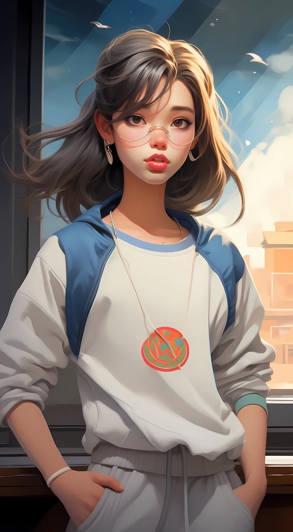 ai character: Sage background