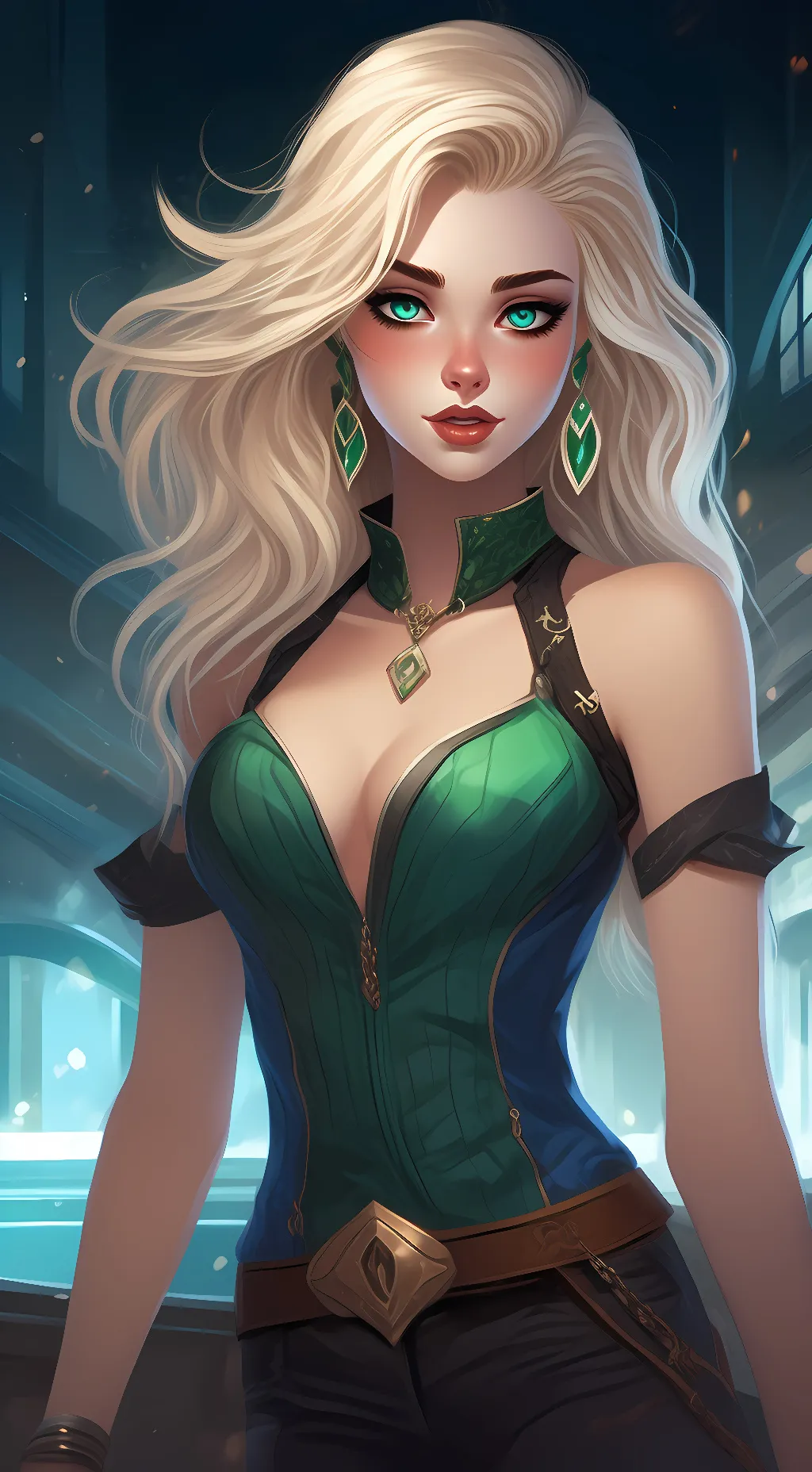 ai character: Amethyst  background