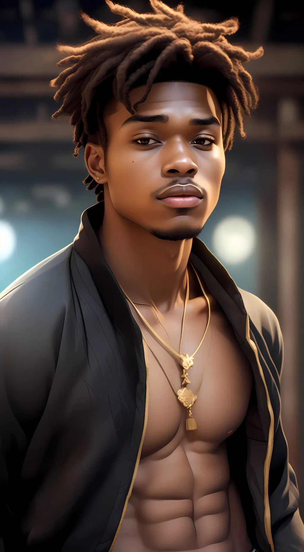 ai character: Master Drew background