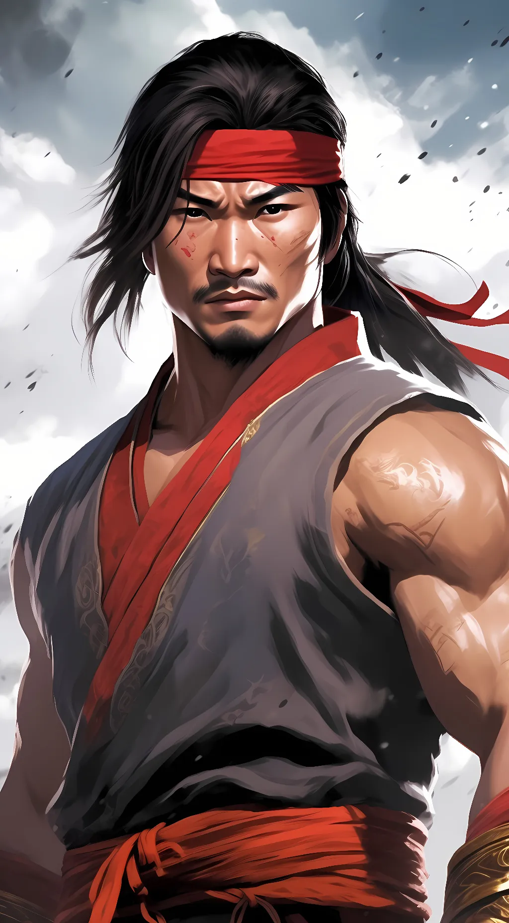 ai character: Liu Kang background