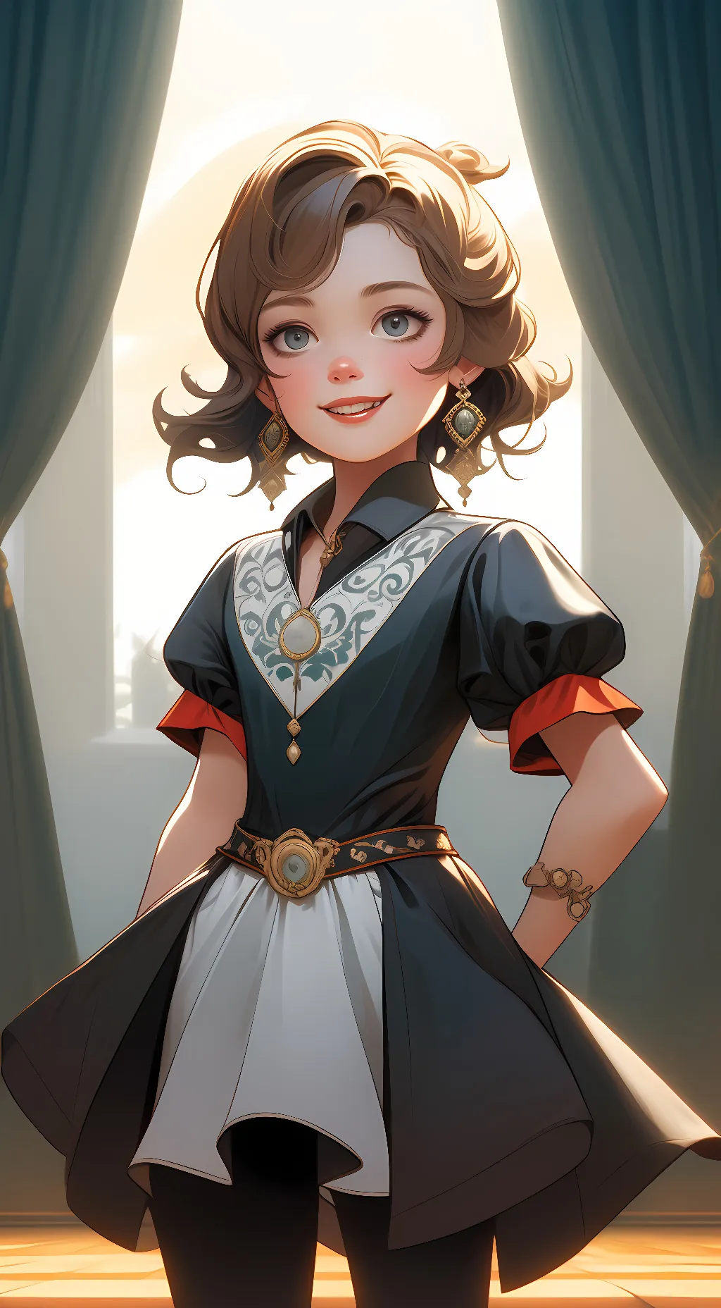 ai character: Lily background