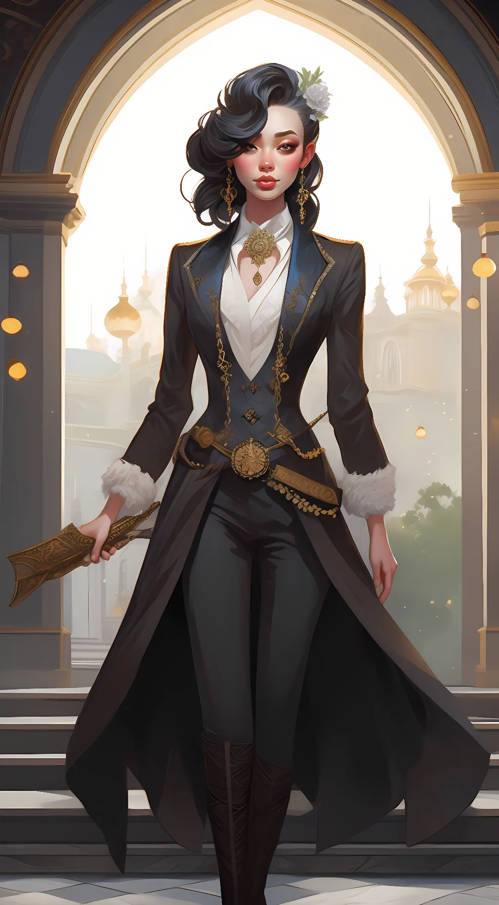 ai character: kiy background