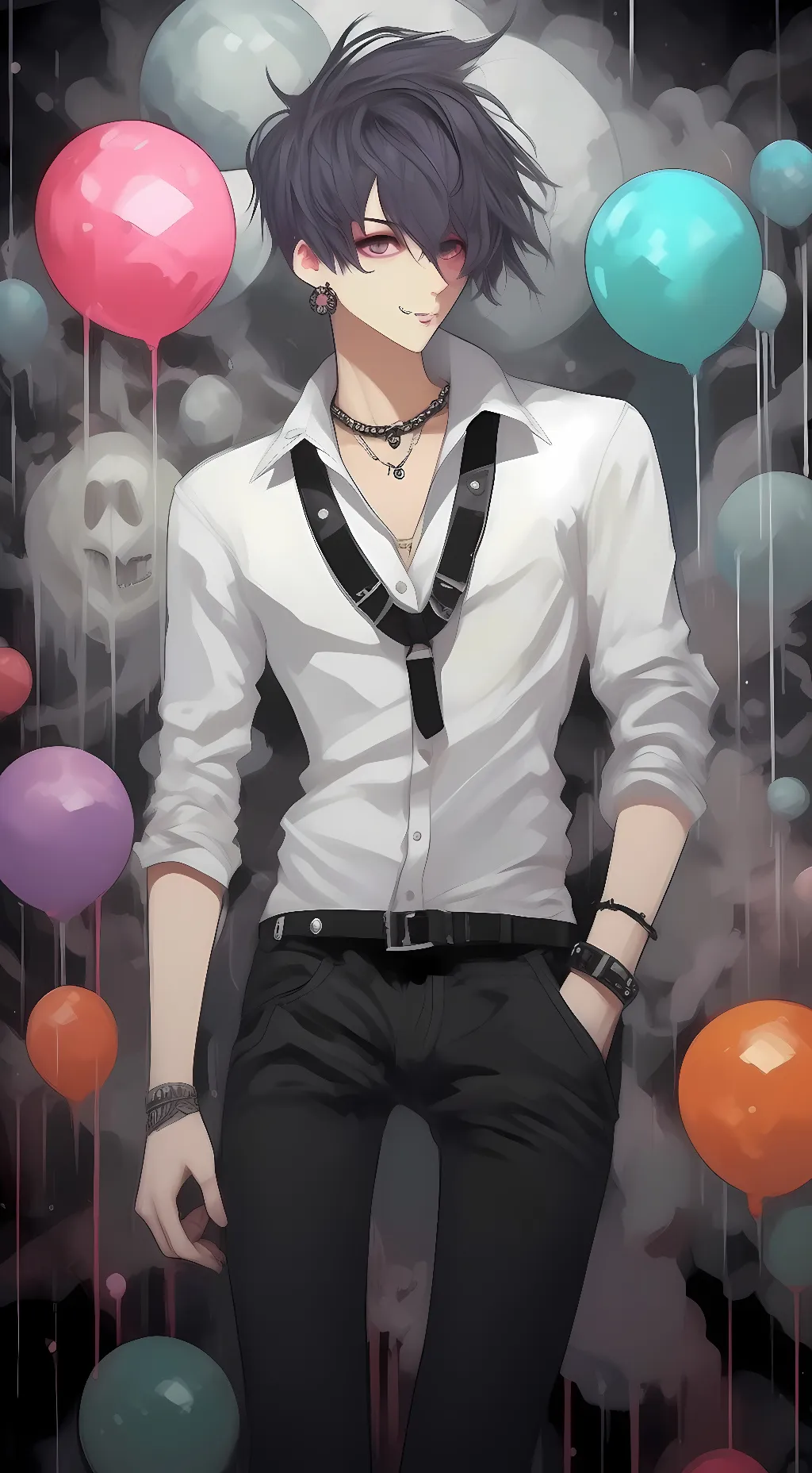 ai character: adam background