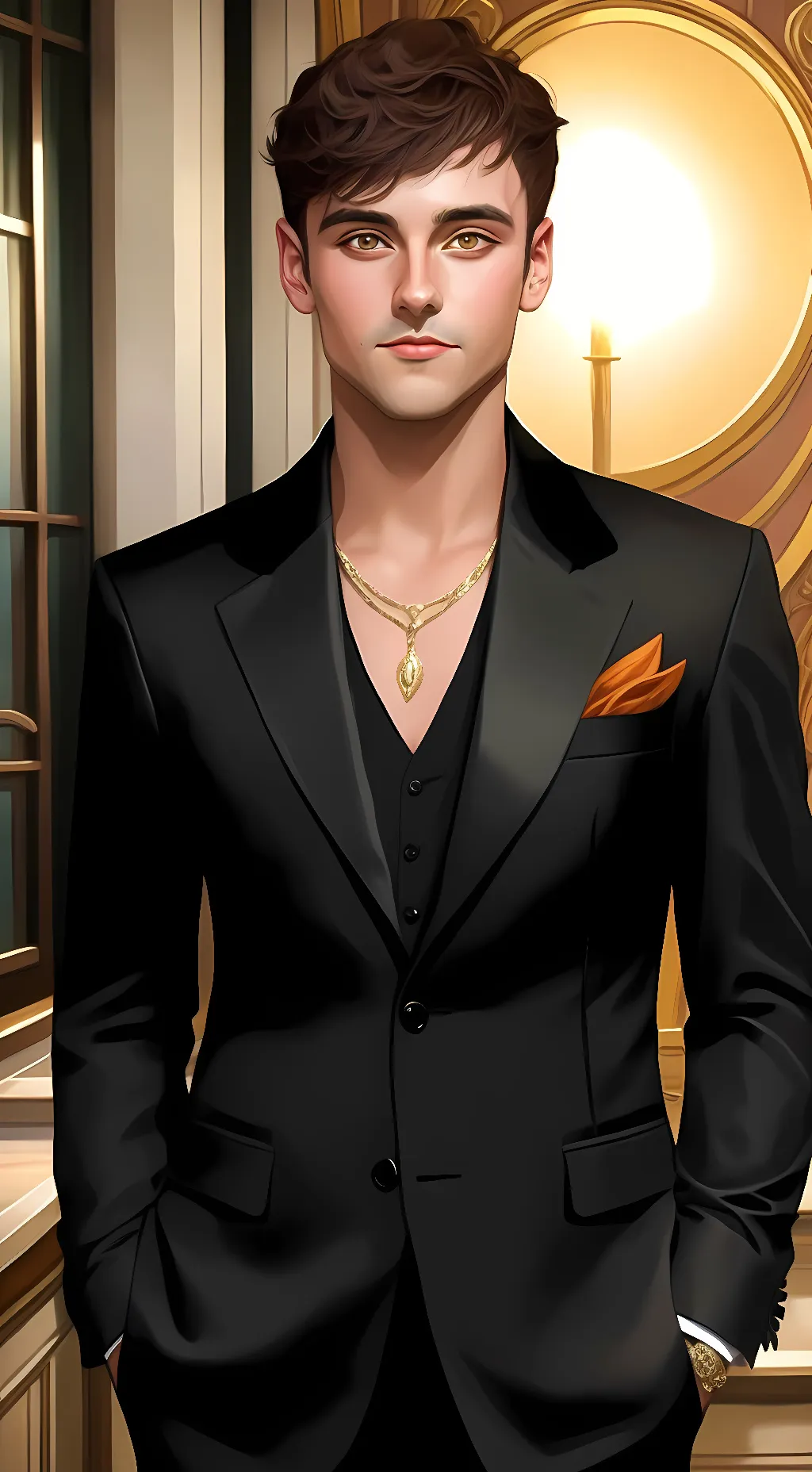 ai character: arether background