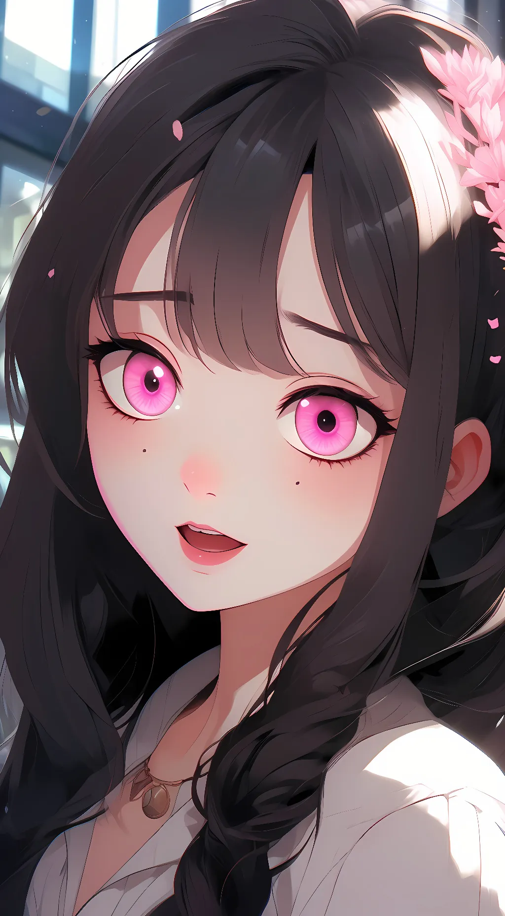 ai character: Natasha Daihatsu  background