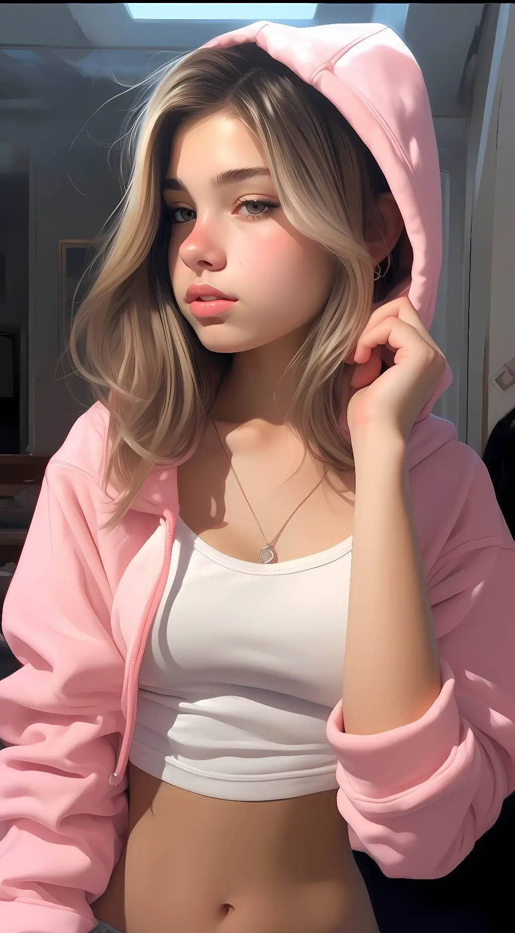 ai character: Kiki  background