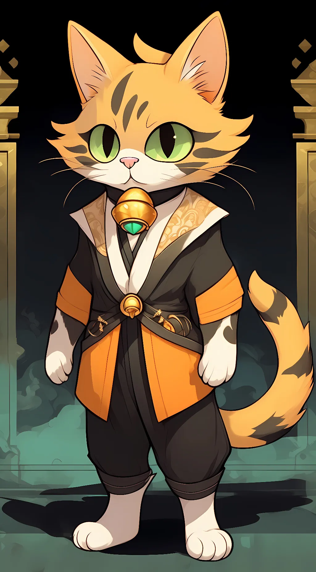 ai character: Mika background