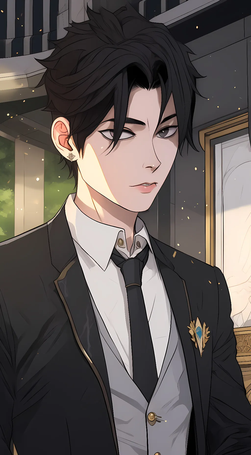 ai character: Leo background