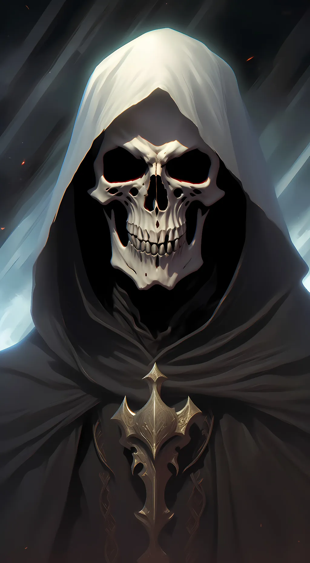 ai character: reaper🩸 background