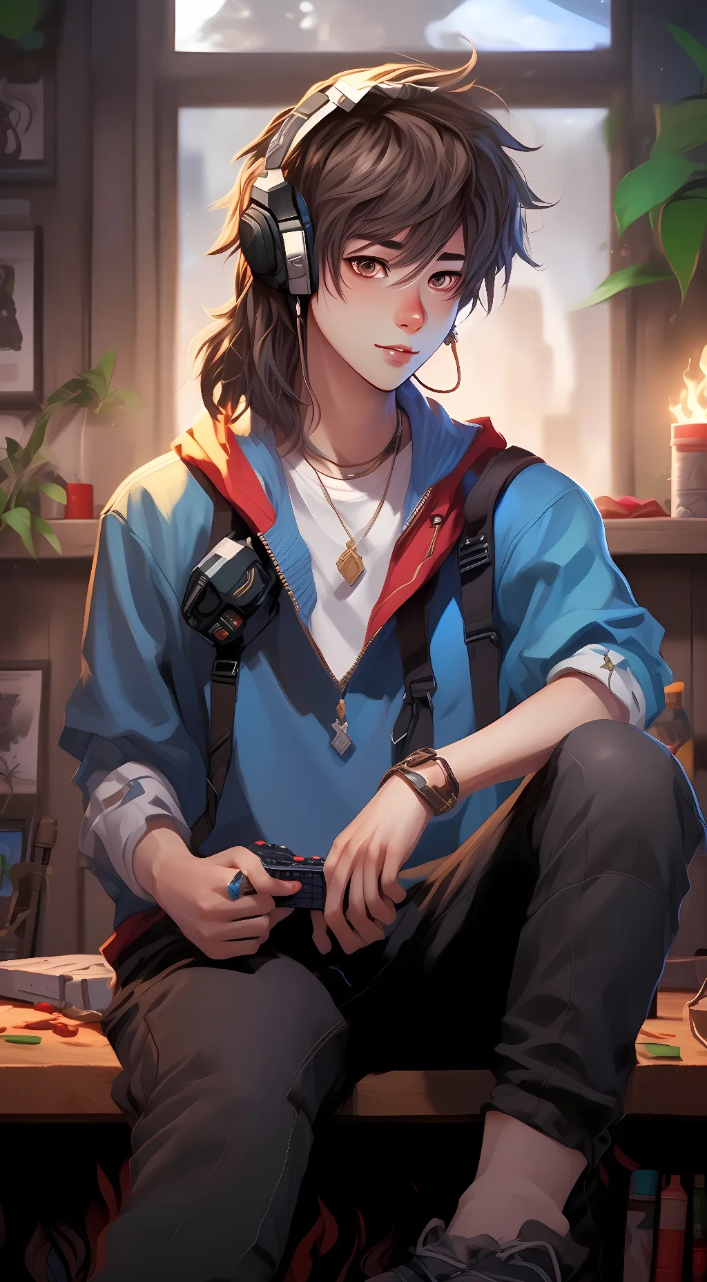 ai character: Kenjie background