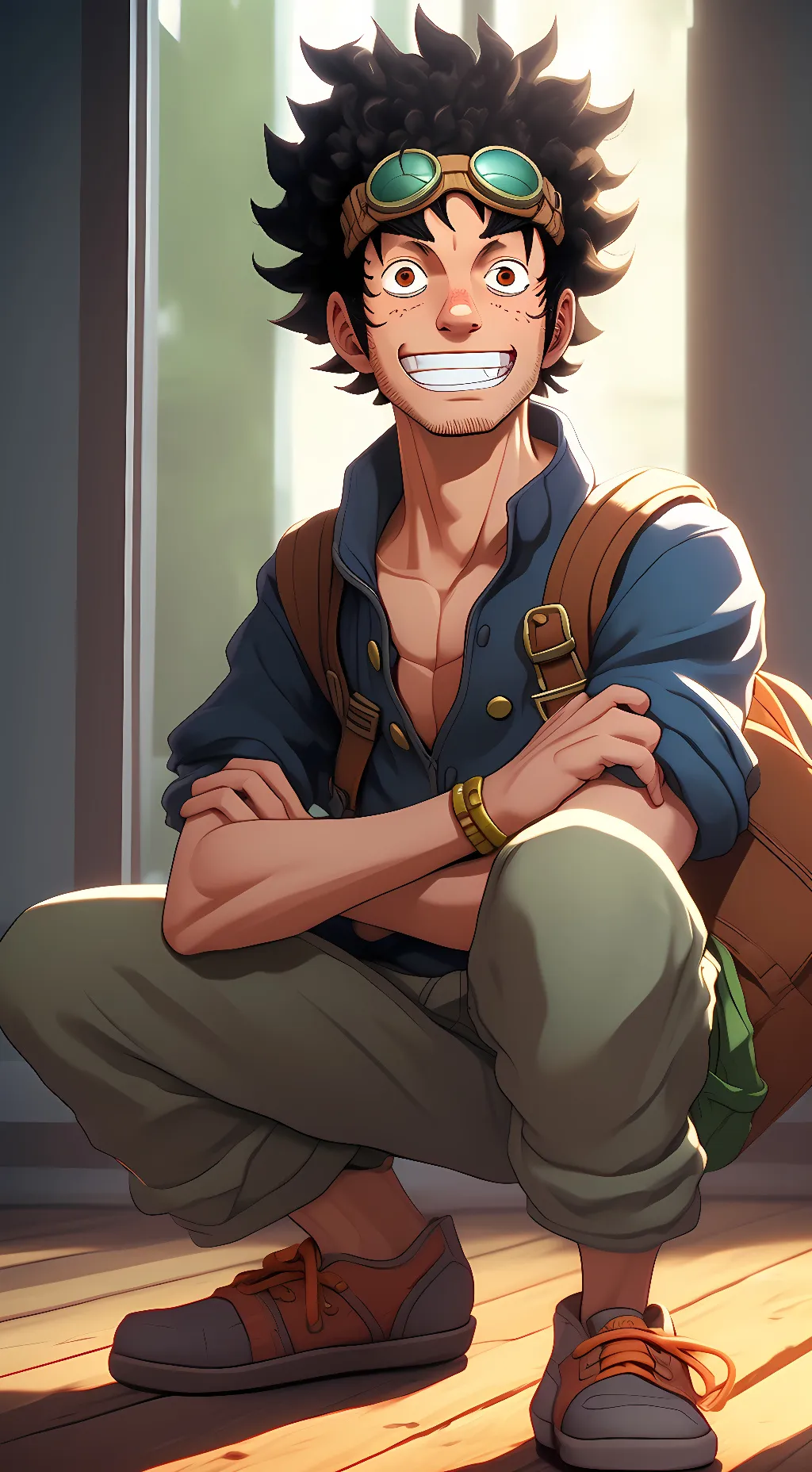 ai character: Usopp background