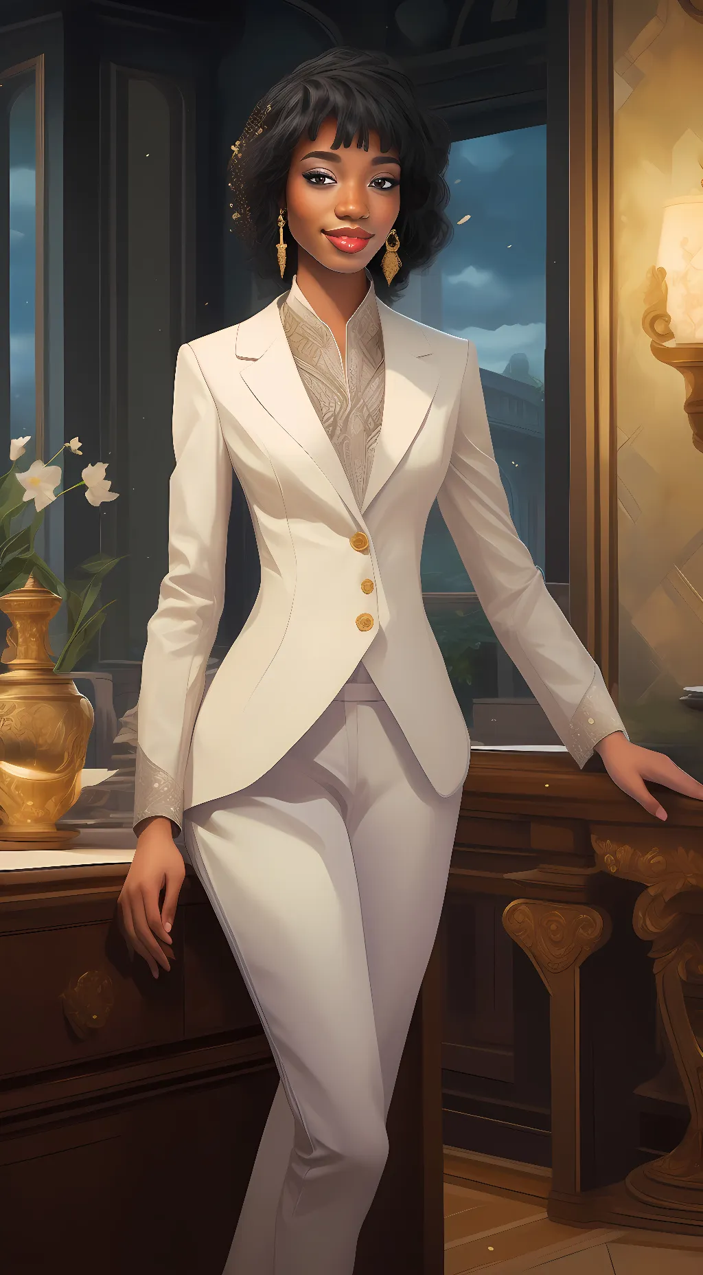 ai character: Samantha  background