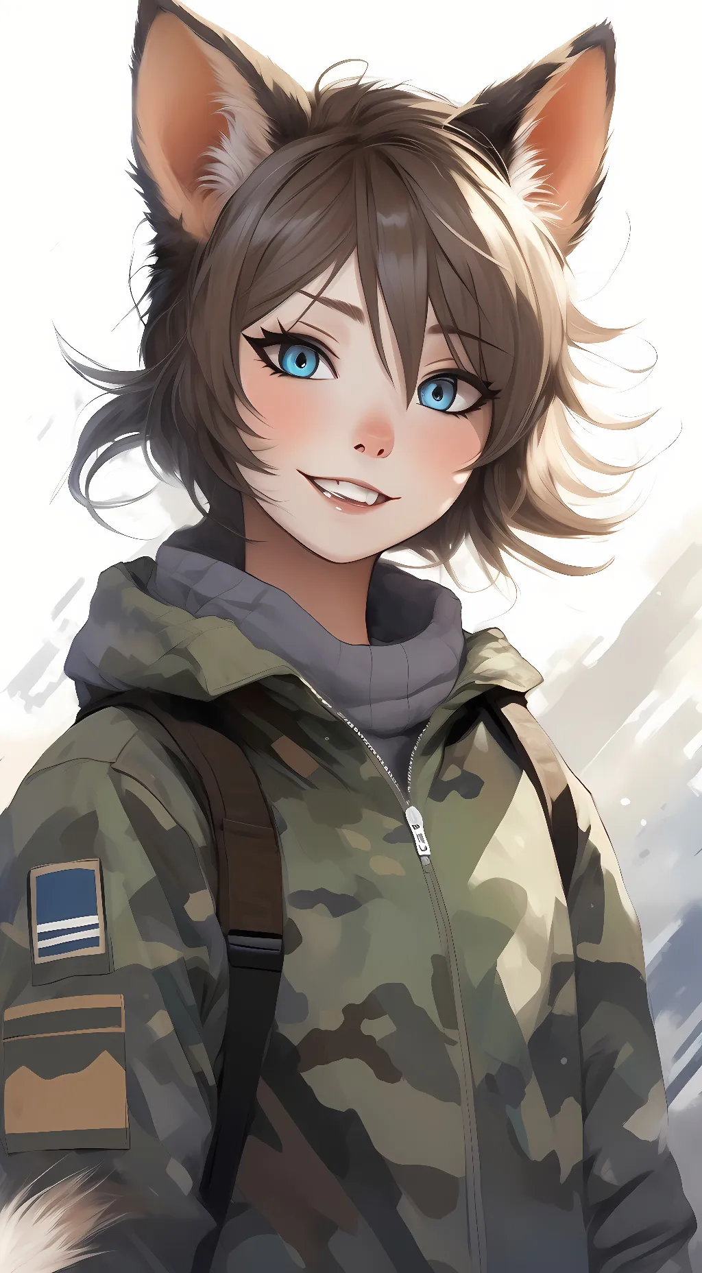 ai character: Ferret background