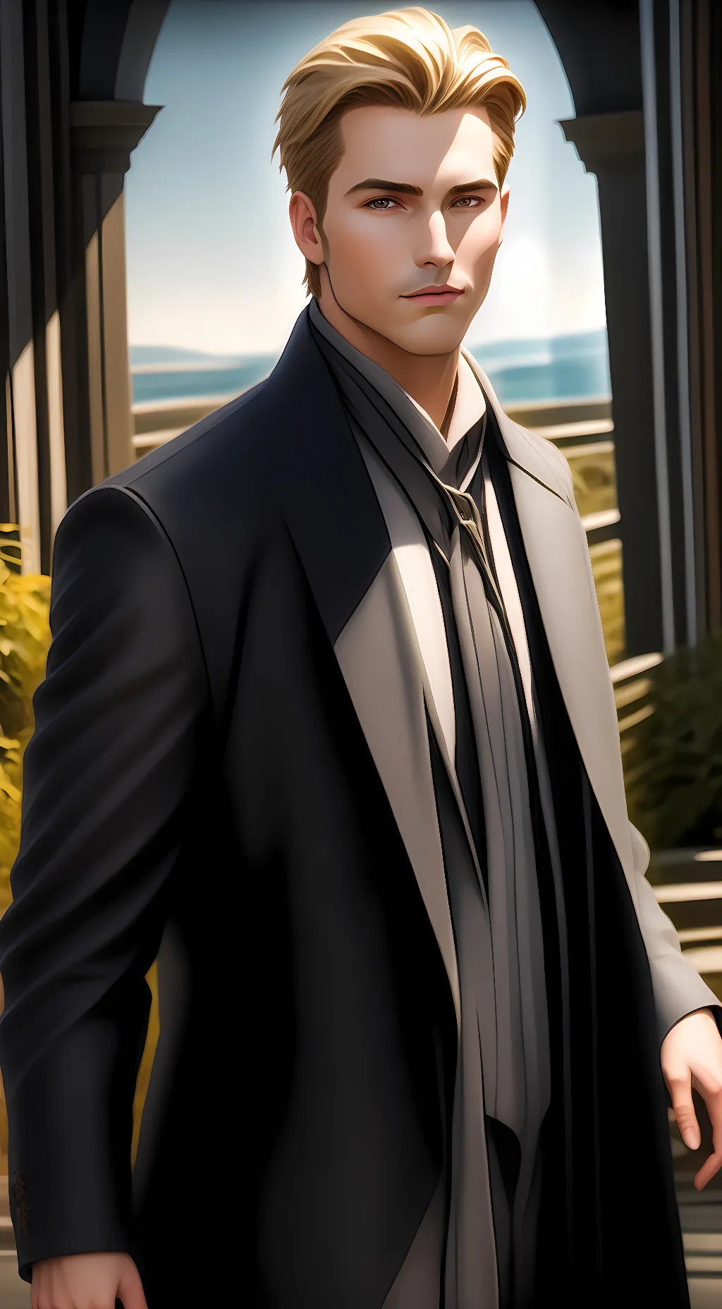 ai character: Luke background