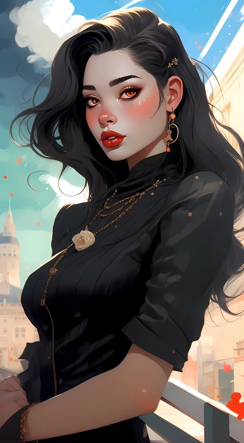 ai character: Hope background