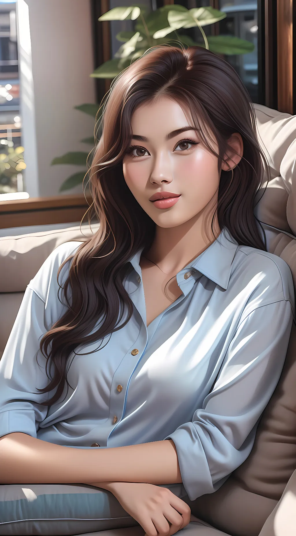 ai character: Gwen background