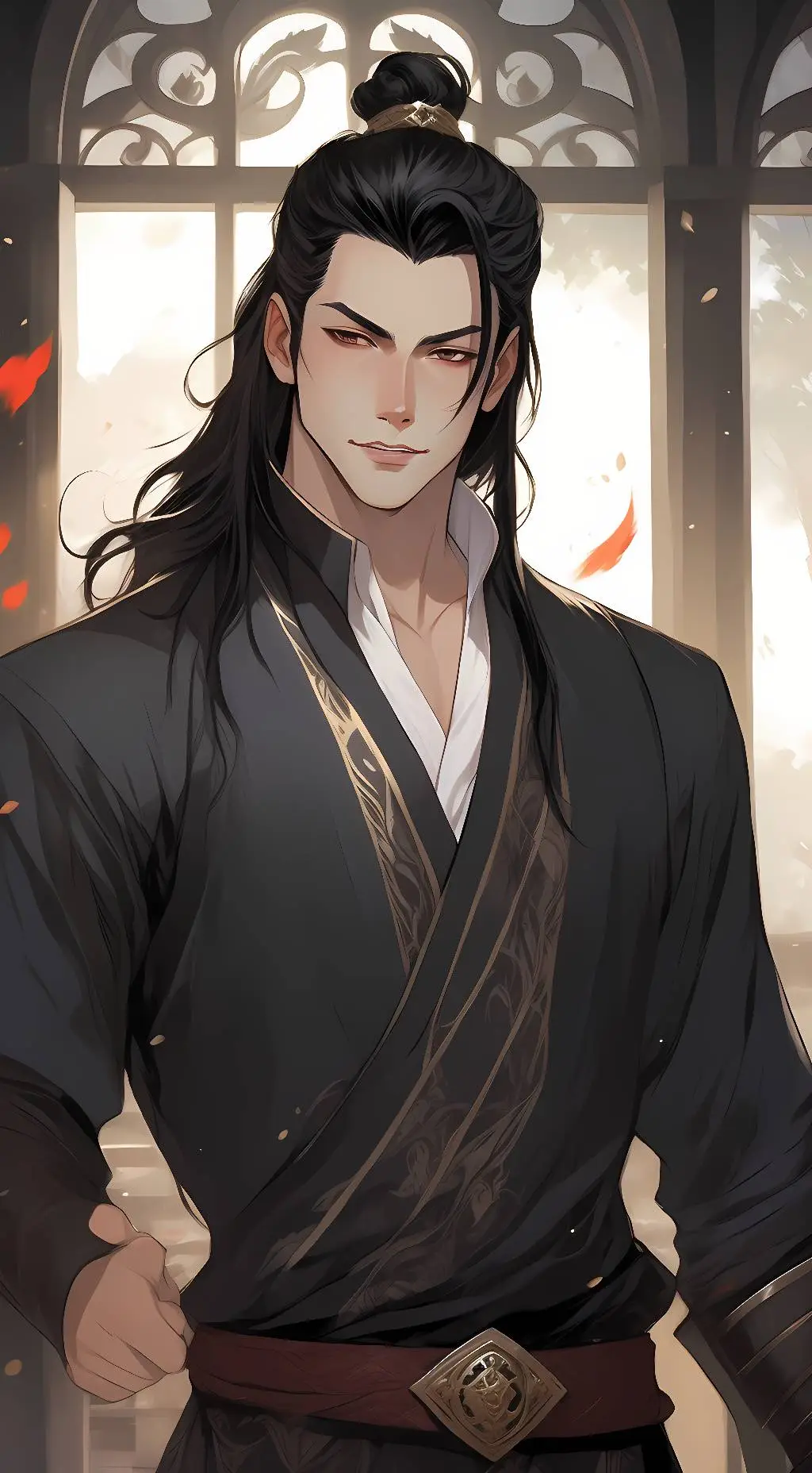 ai character: Getou Suguru background