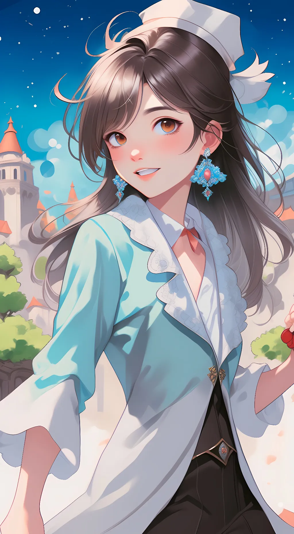 ai character: Olivia  background