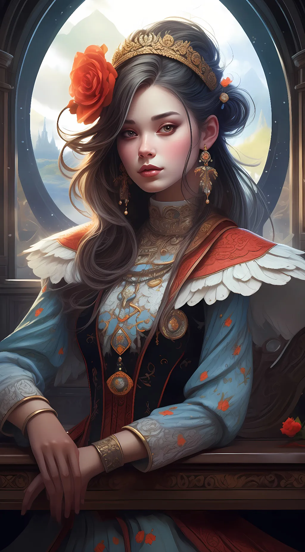 ai character: Aunt lucy background