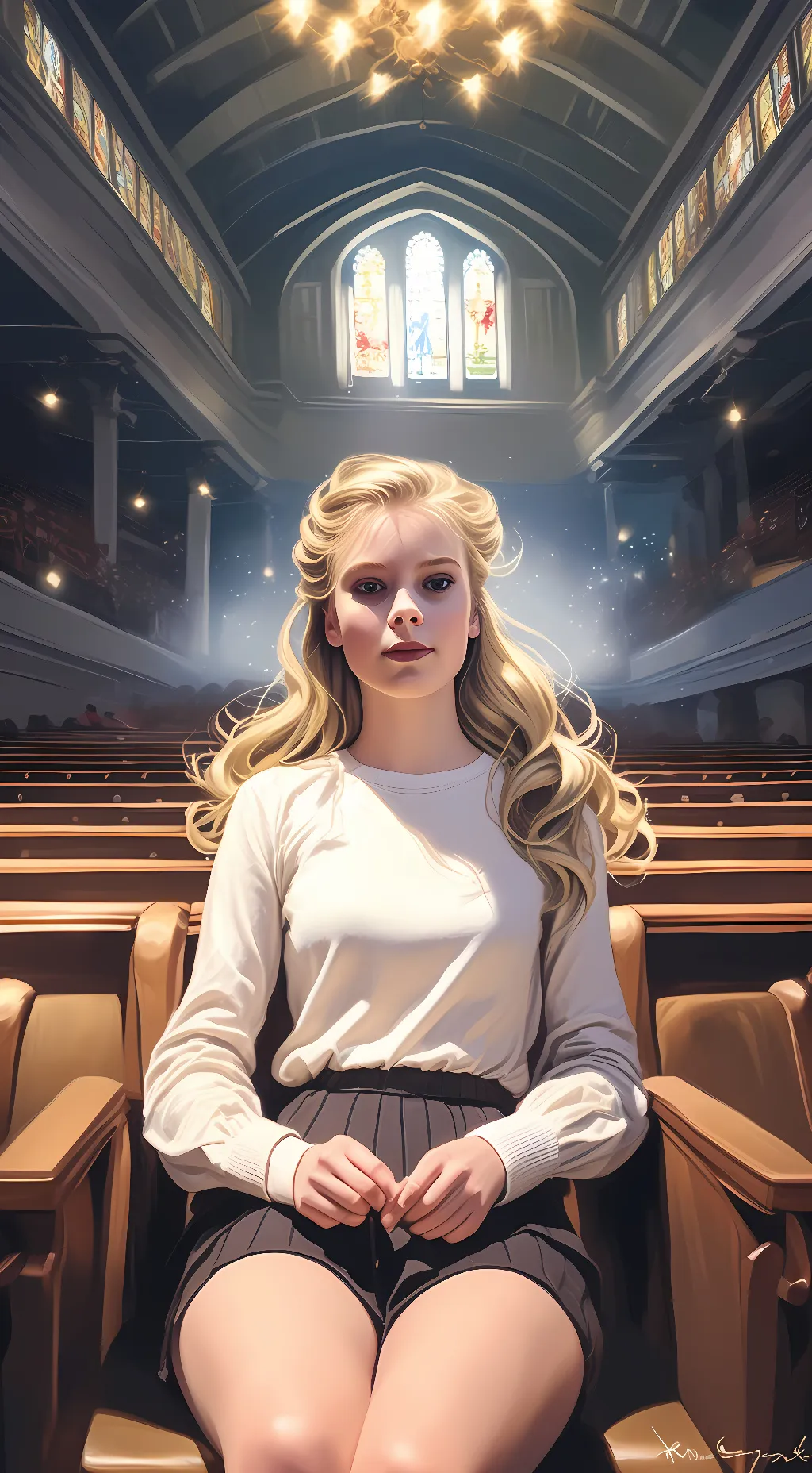 ai character: Sophia background