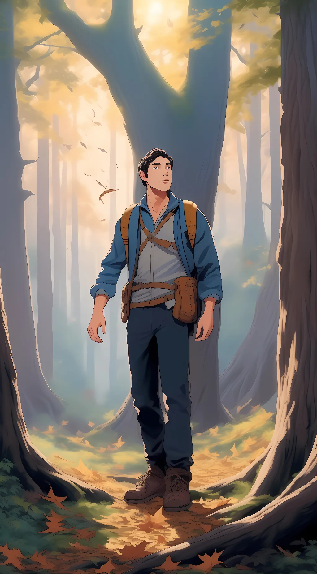 ai character: Hunter background