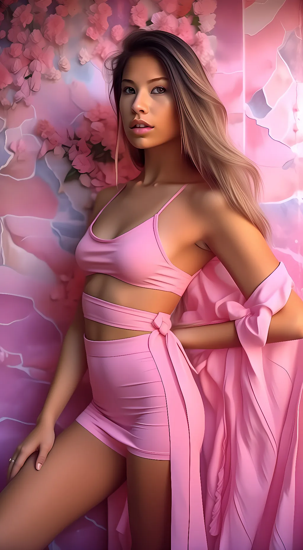 ai character: Rae background