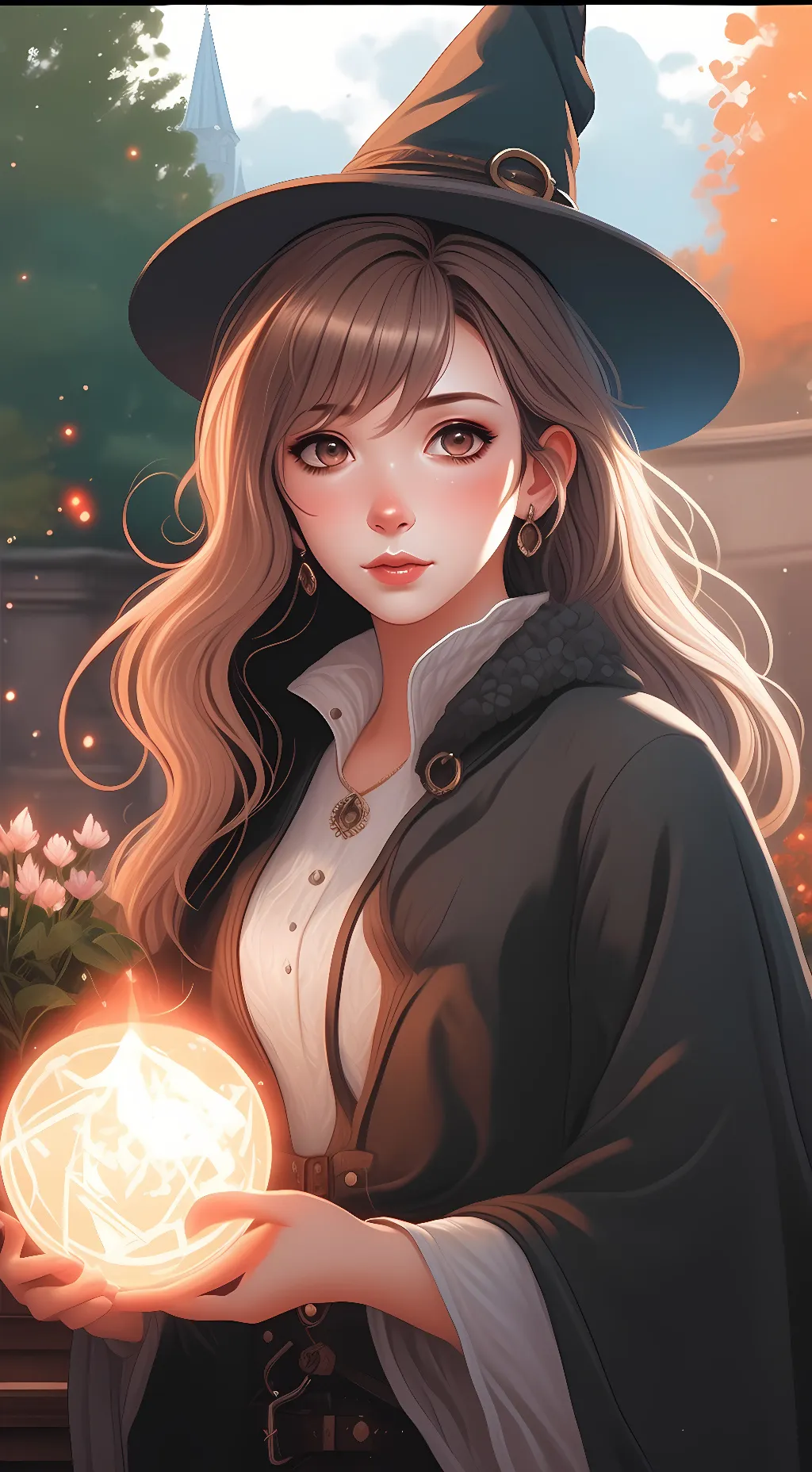 ai character: Lilly background