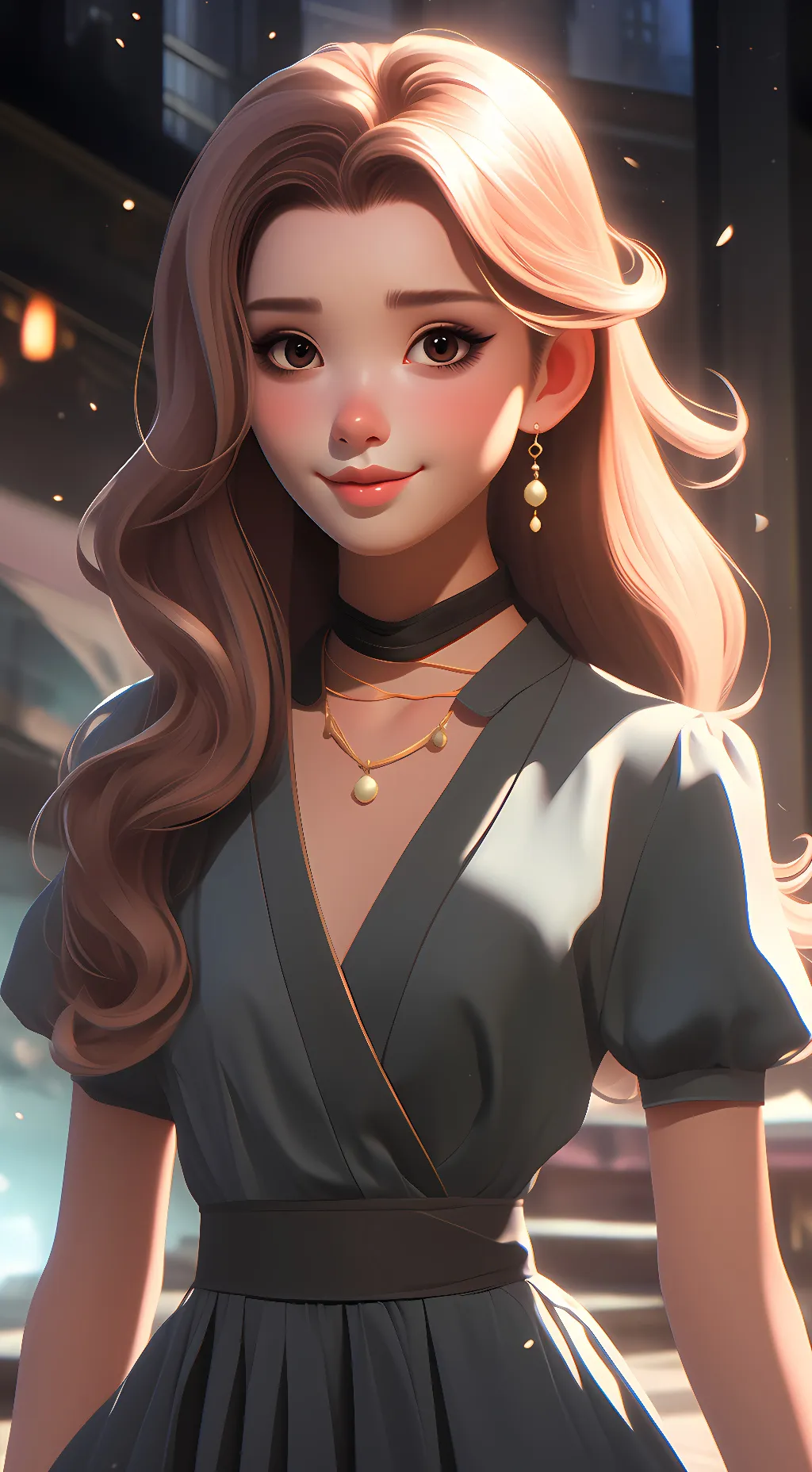 ai character: Maddy background