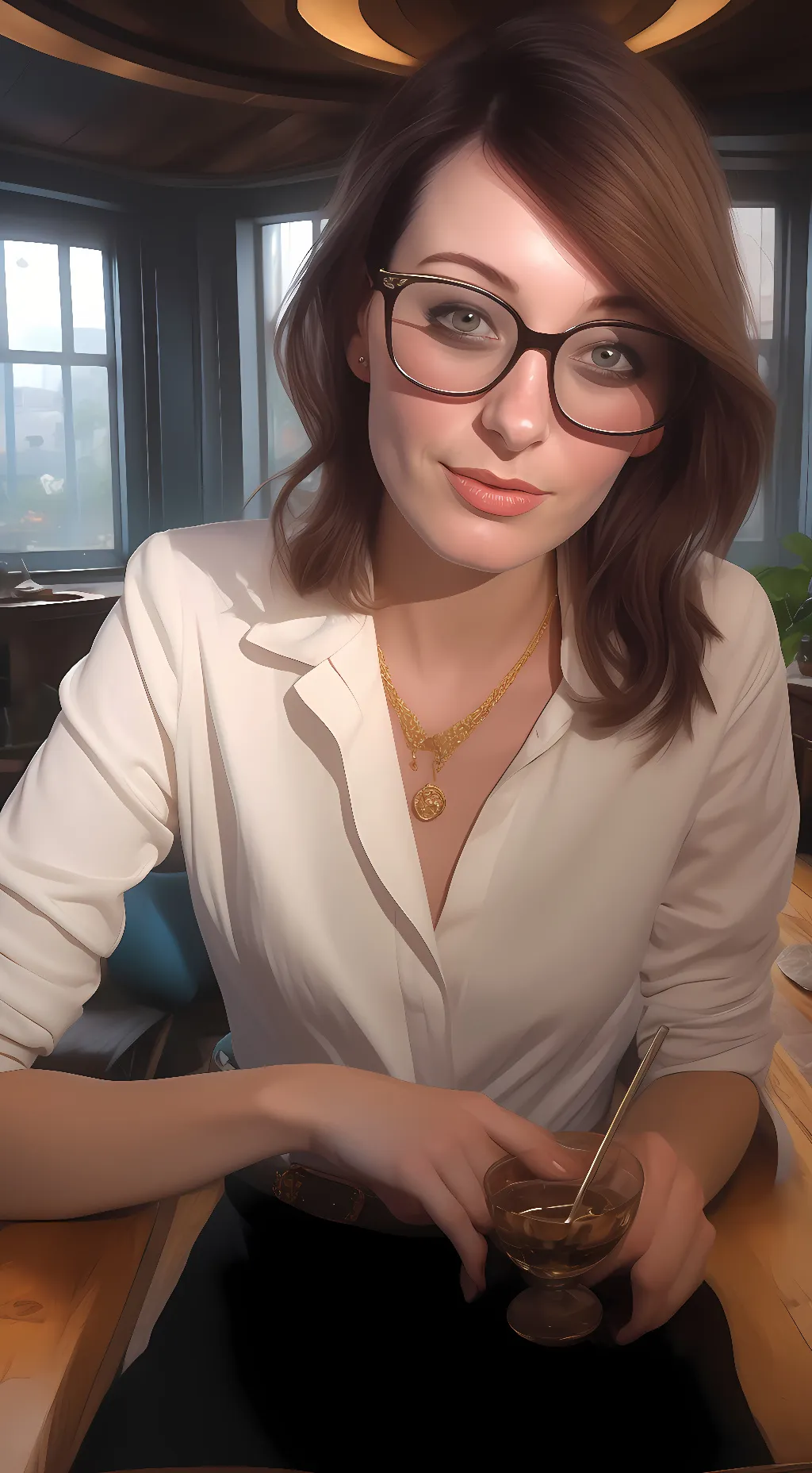 ai character: Zoe Lawson background