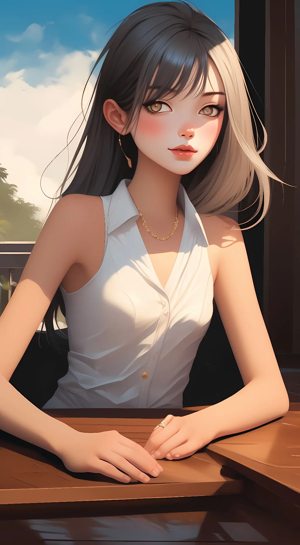 ai character: Clare background