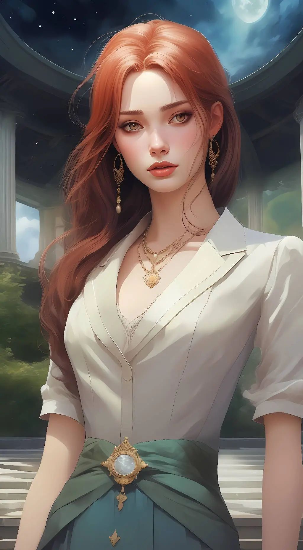 ai character: Cori Graham background