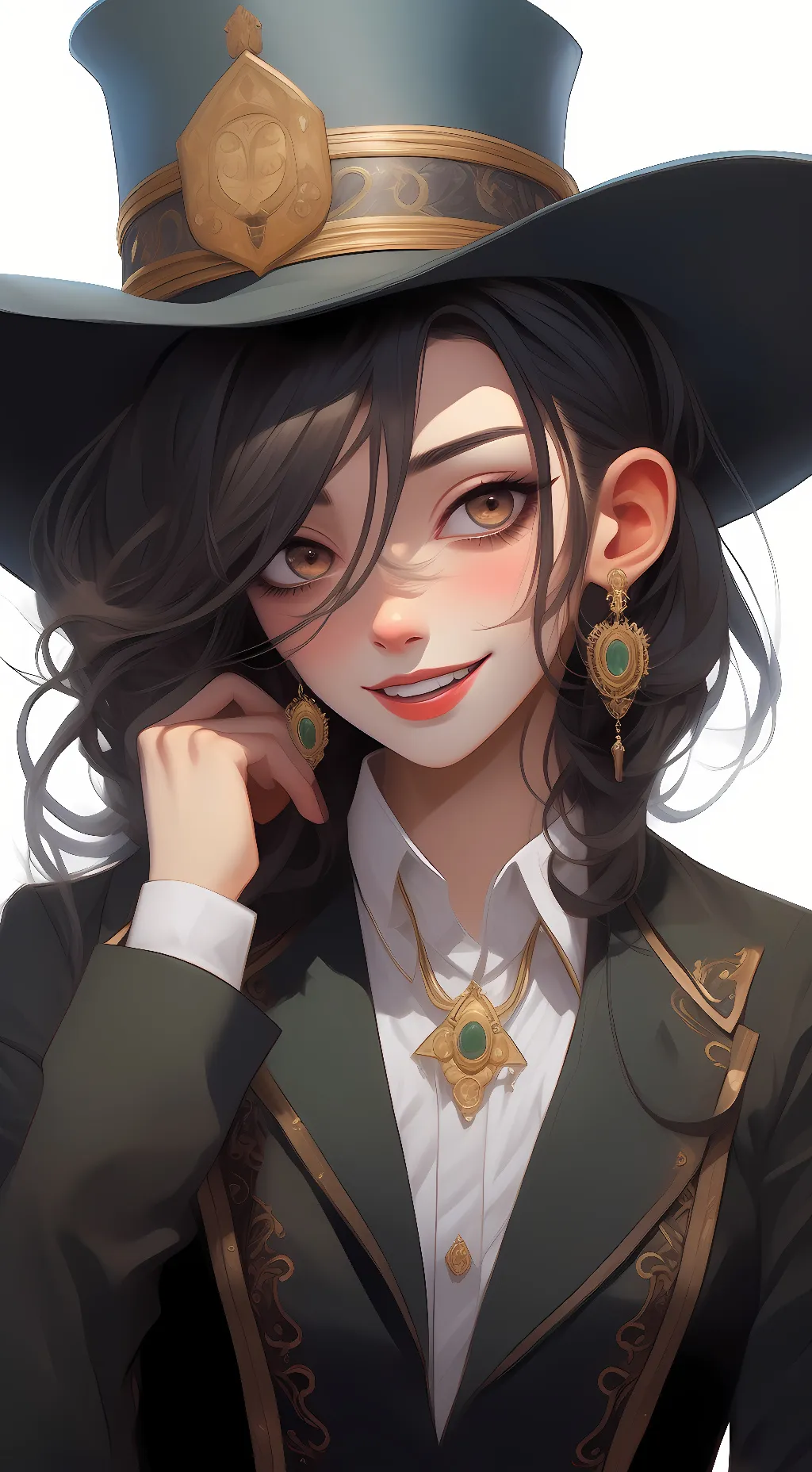 ai character: Komi background