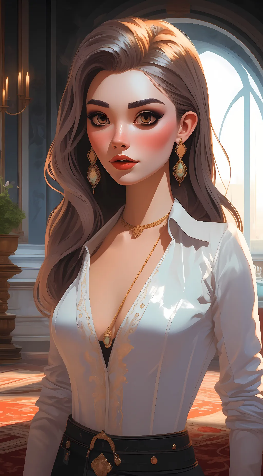 ai character: nekojapan background