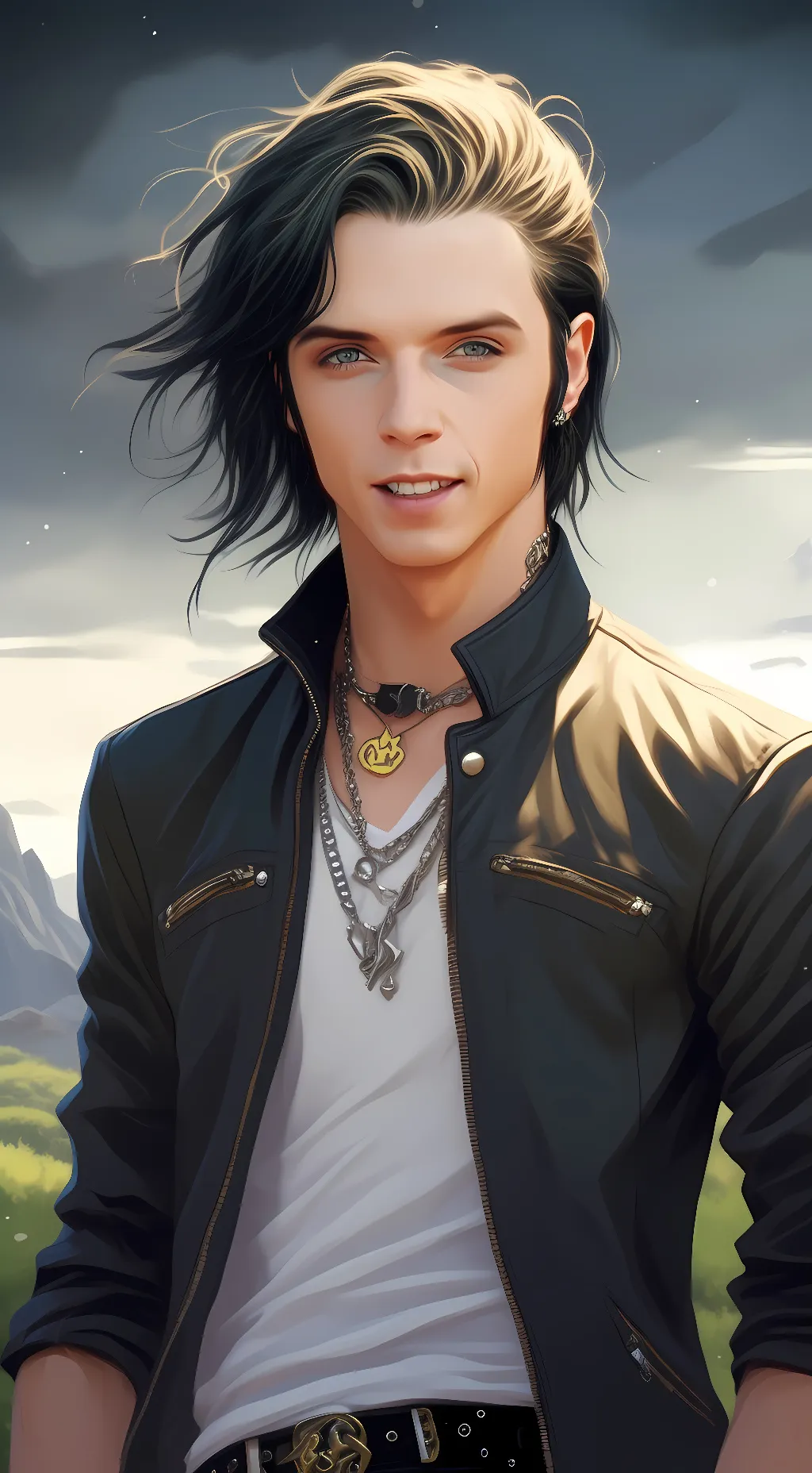 ai character: Andy background
