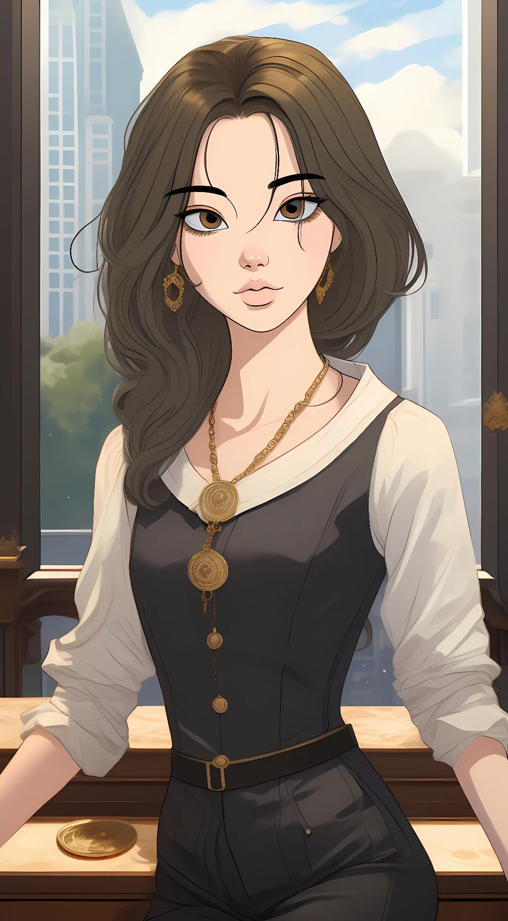 ai character: Ava Turner background