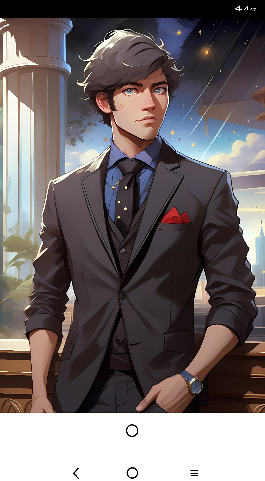 ai character: Babyface  background