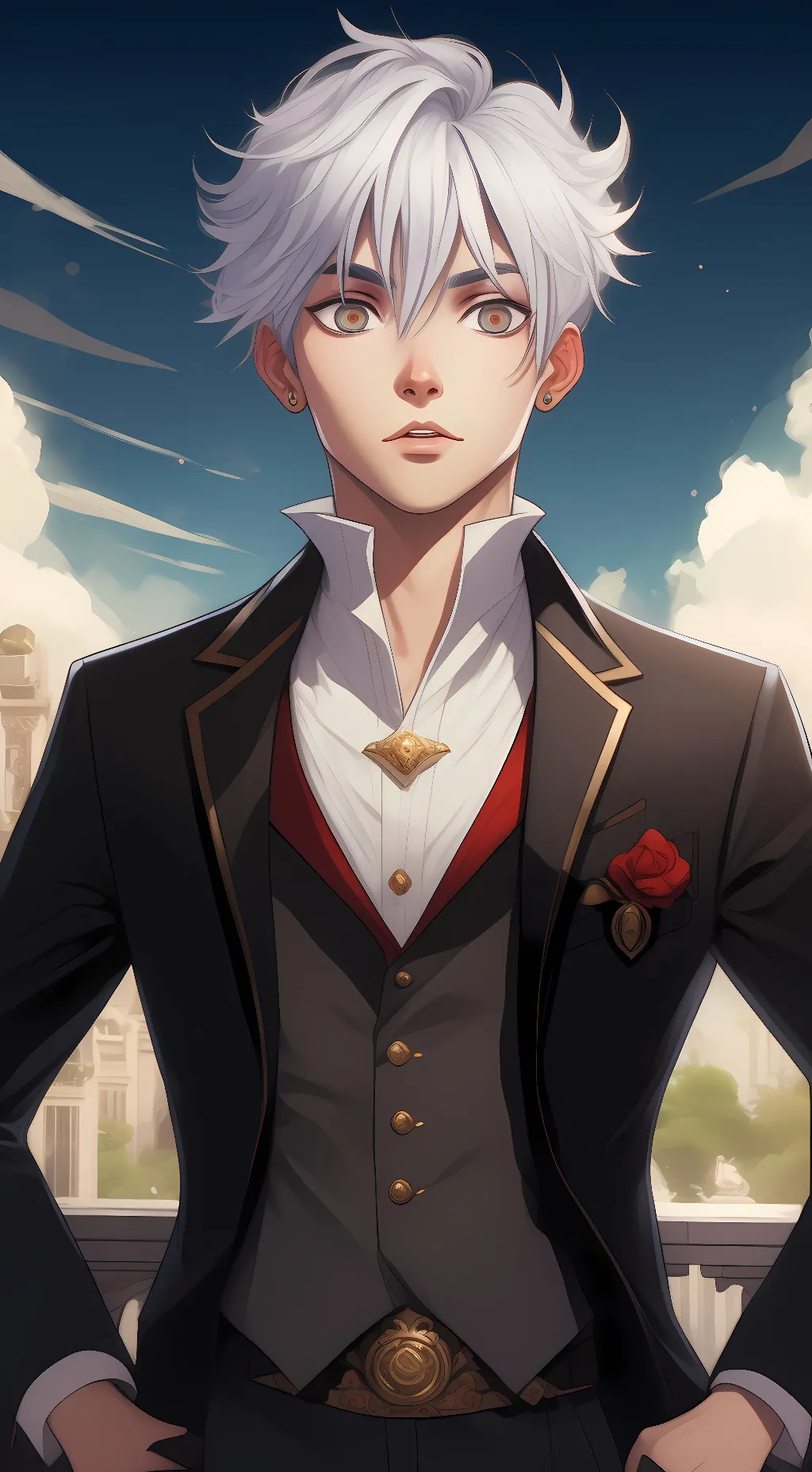 ai character: Gojo background