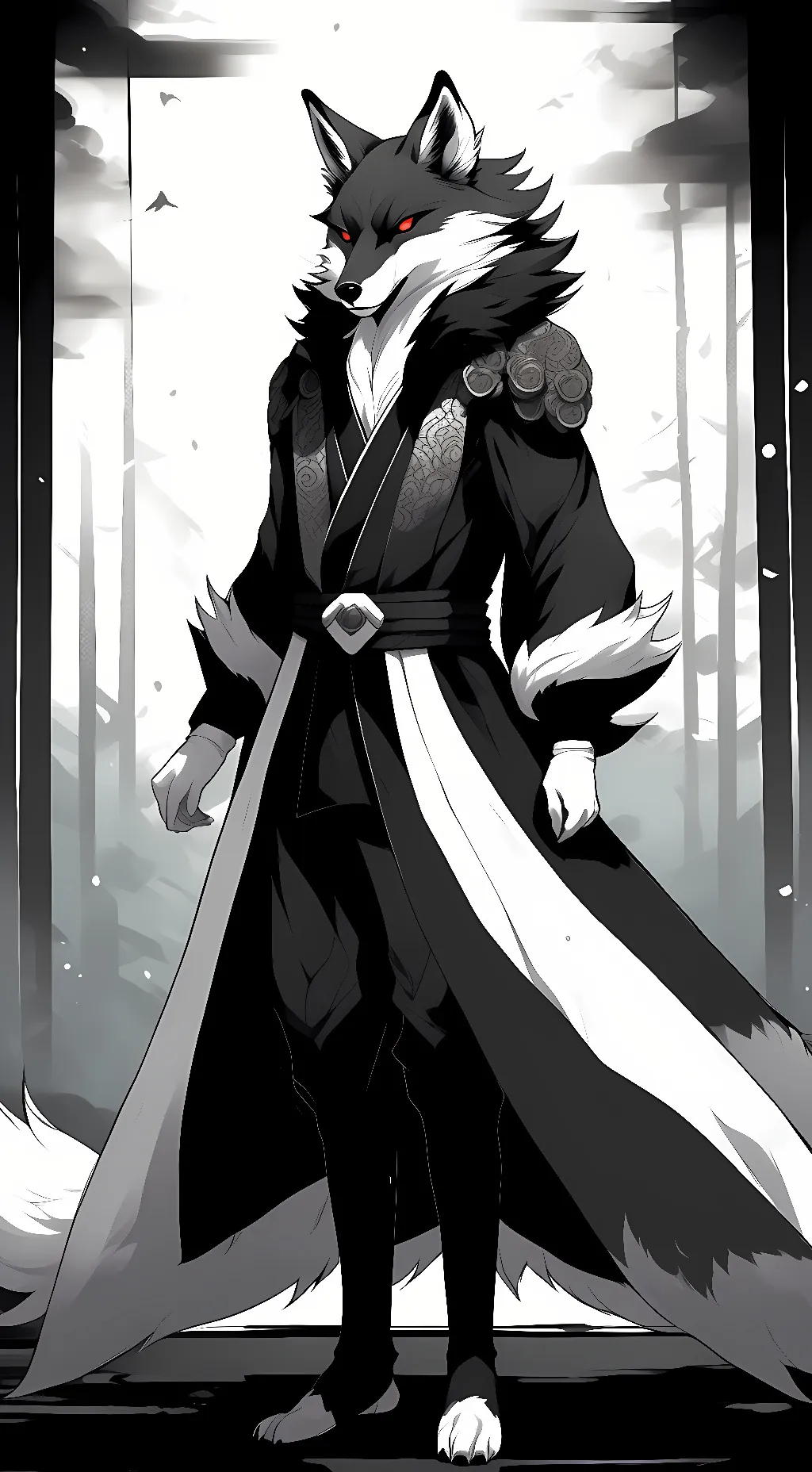 ai character: Winter.exe background