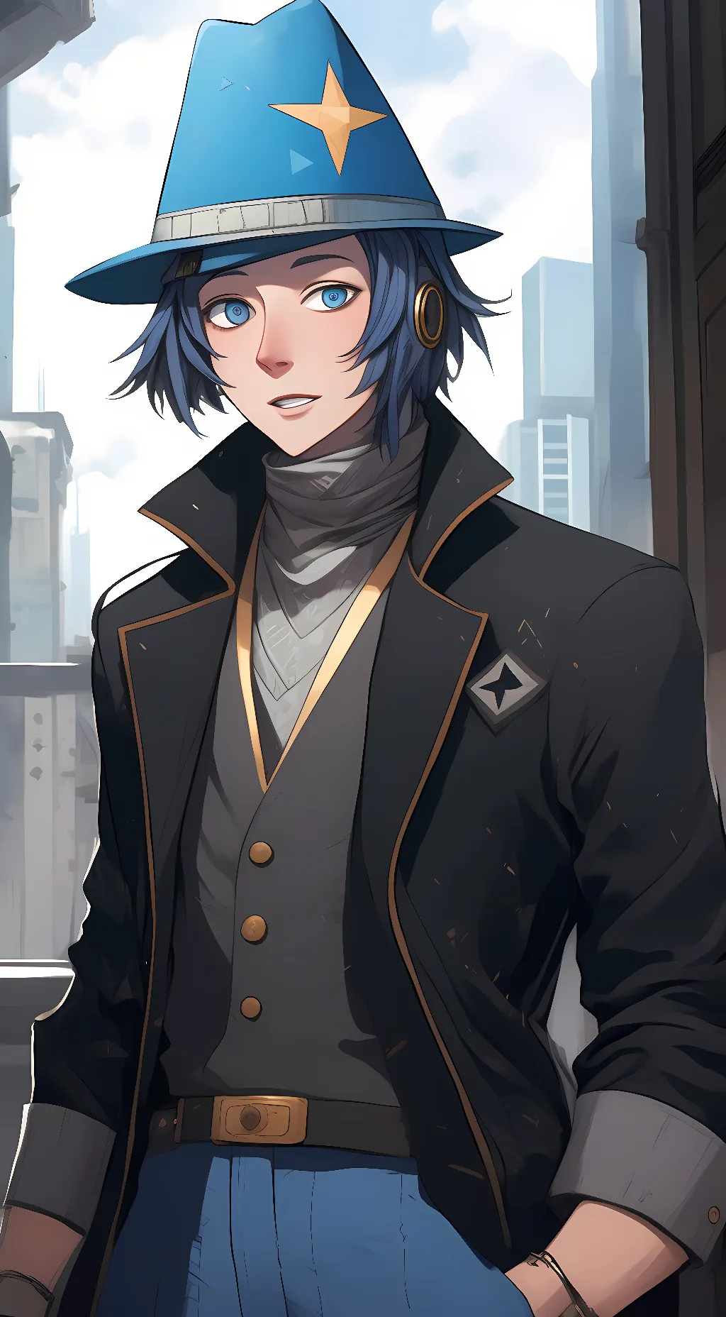 ai character: Moon drop (sams) background