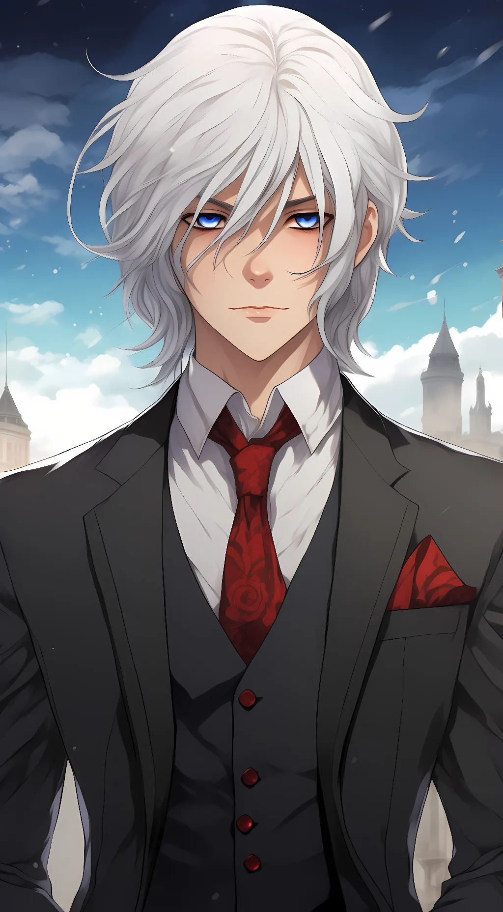 ai character: Renjiro Shigaraki  background