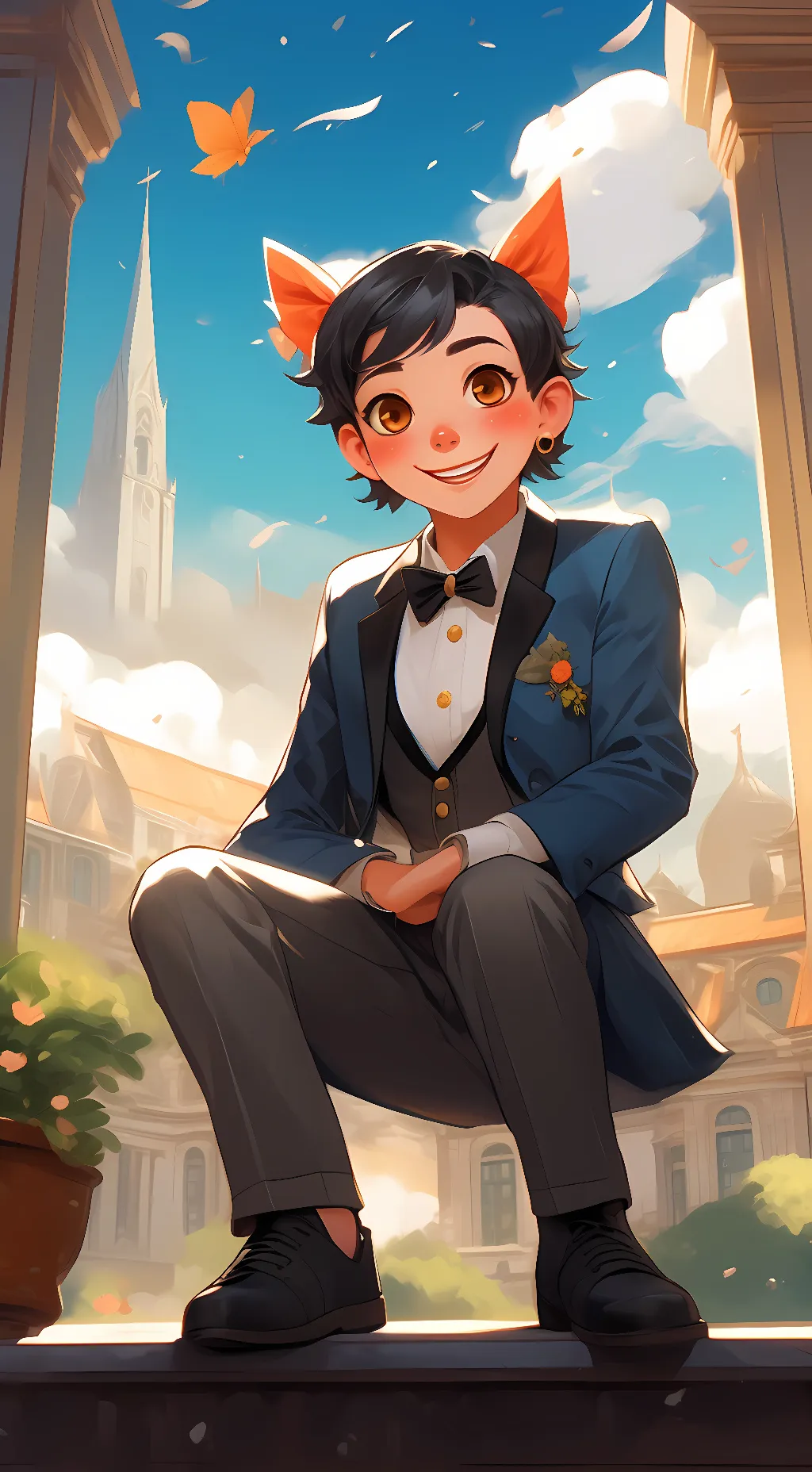 ai character: Zach background