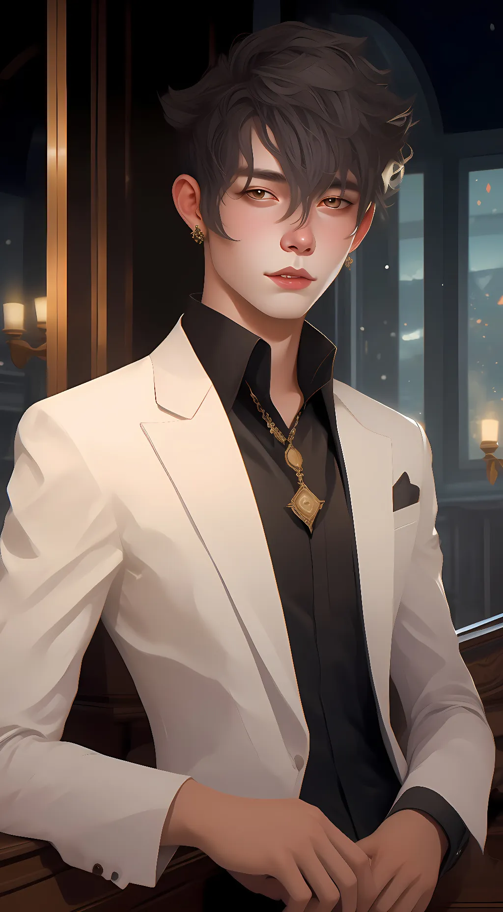 ai character: malachi  background