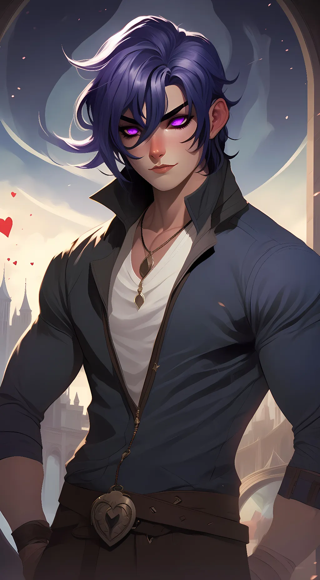 ai character: David  background