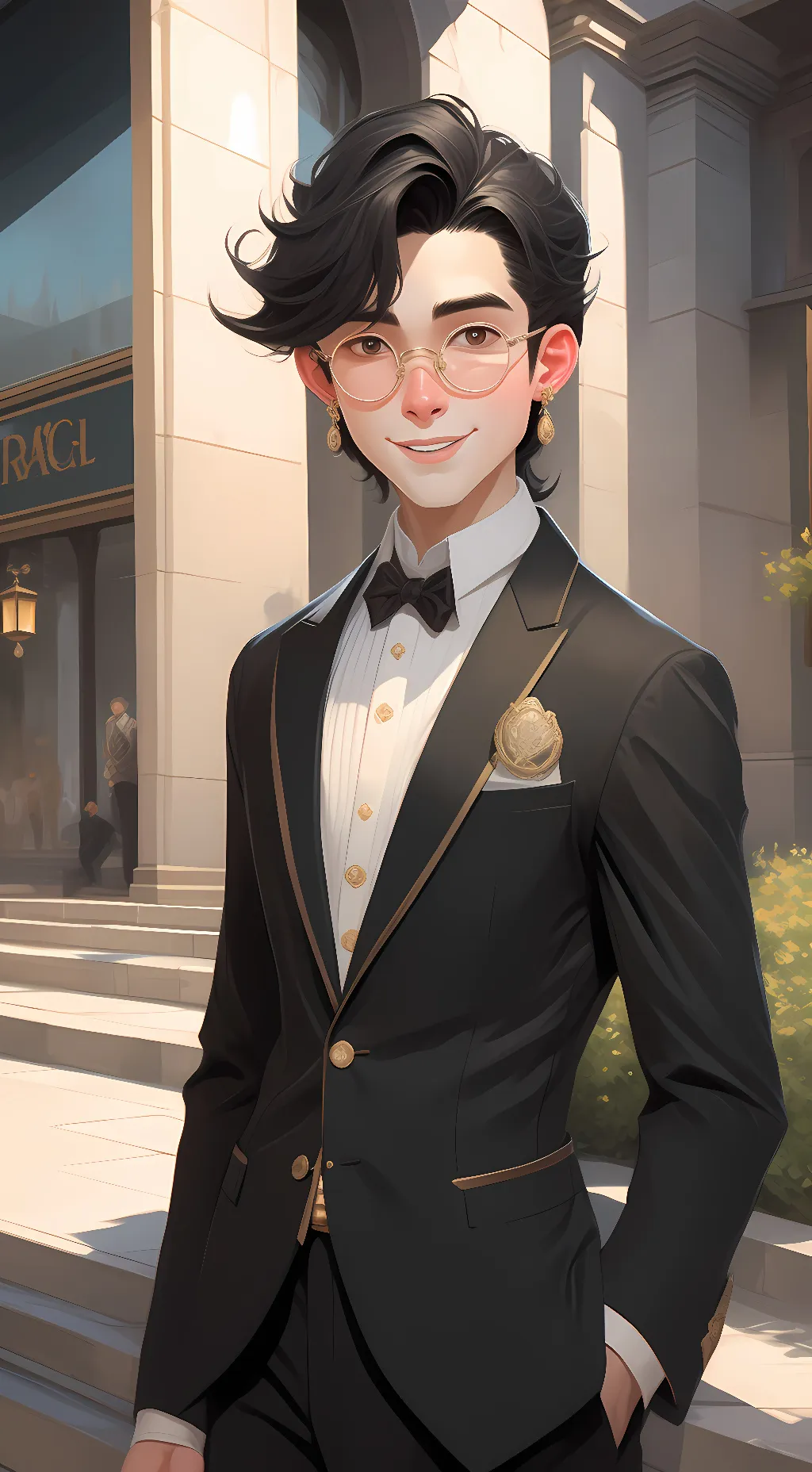 ai character: Bailey background