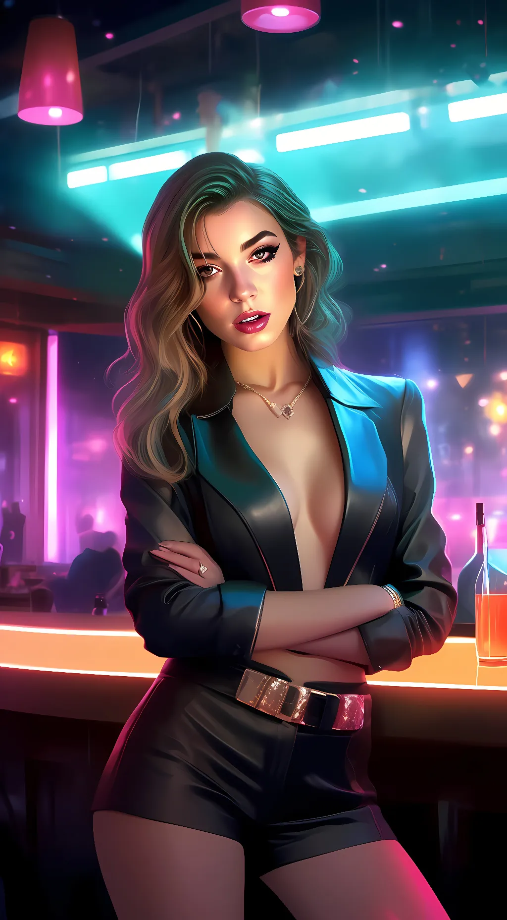 ai character: Sophia background