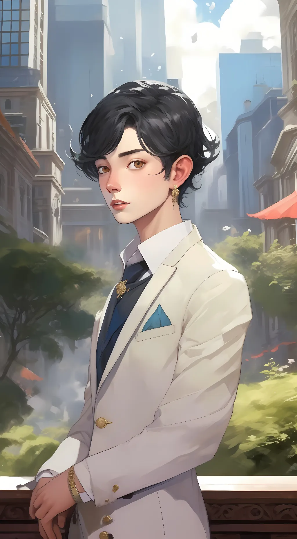 ai character: laim background