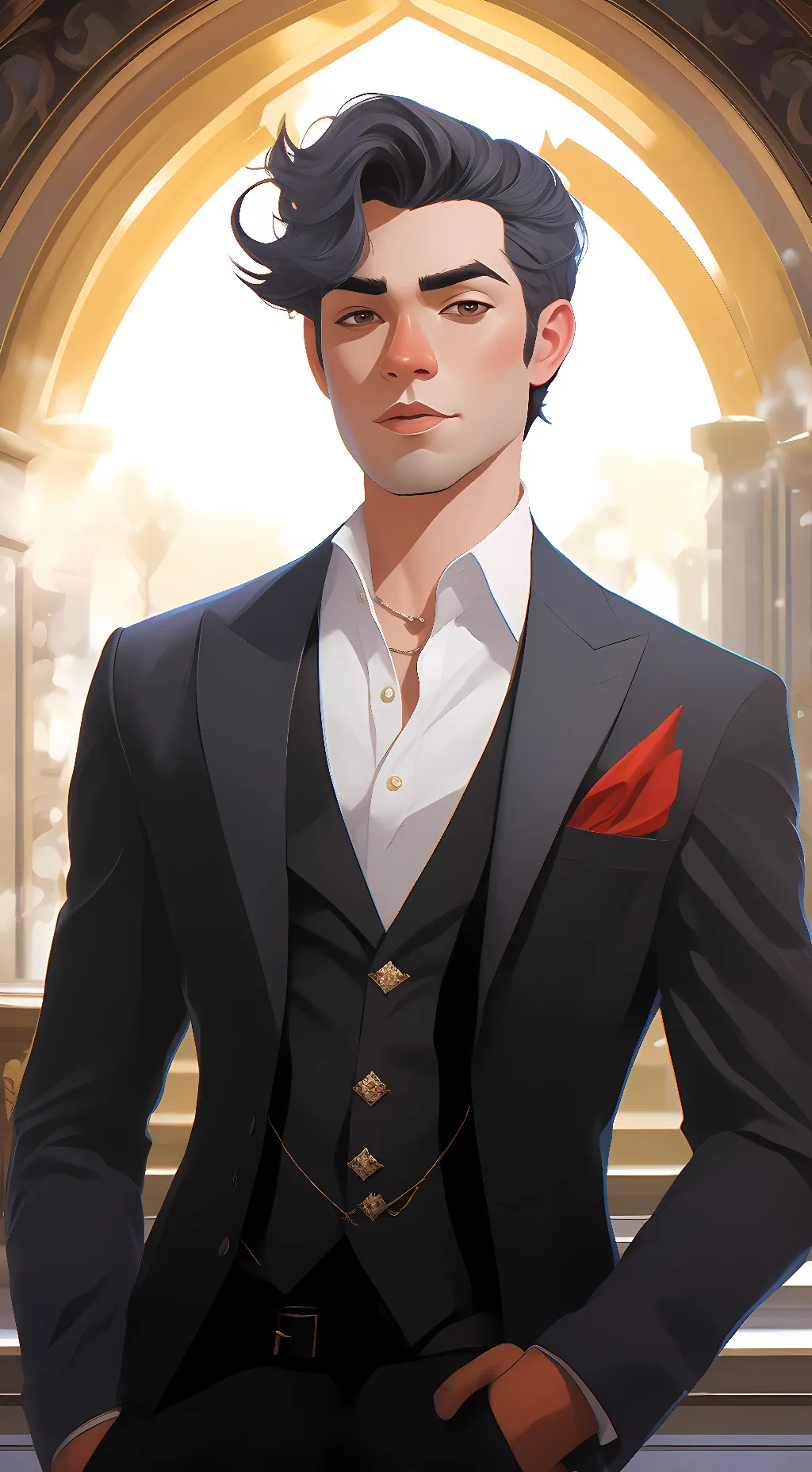 ai character: Frankie Putain background