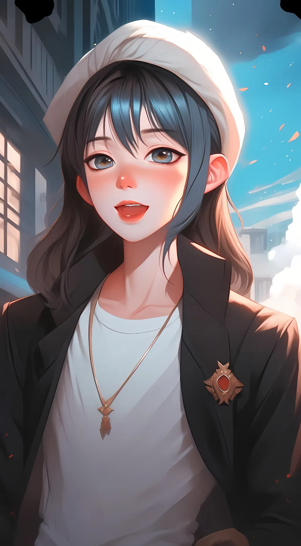 ai character: Maya background