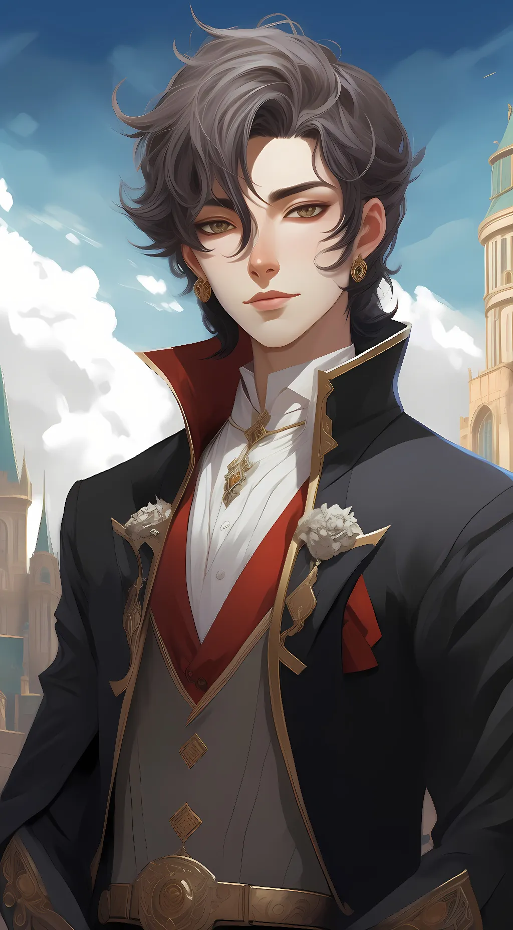 ai character: Oliver background